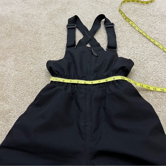 Ski-Doo Team Kids Youth Snow Pants Bibs Black Size 8 Snowmobiling Overalls, - Picture 8 of 16